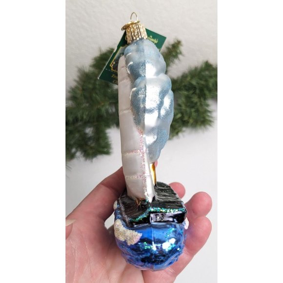 Racing Sailboat Old World Christmas Ornament - Picture 2 of 4